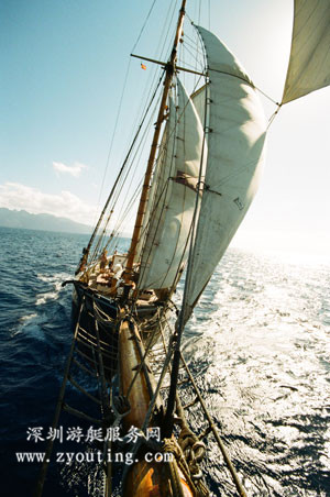 自驾帆船：全新度假方式